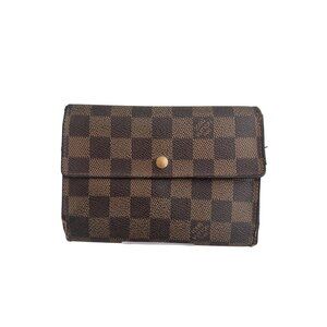 LOUIS VUITTON Damier Portfeuille Sarah Trifold Wallet